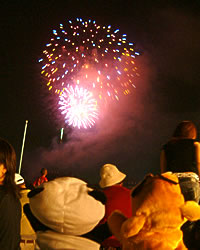 ごんご花火スタート