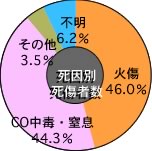 火災による死因