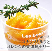 ������[���̃R�R�i�b�c�~���N�ƃI�����W�̓��m���[���[