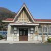 旧片上鉄道吉ケ原駅駅舎(久米郡美咲町)