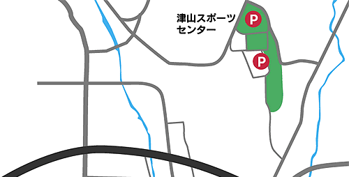 交通規制場所と駐車場