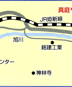 勝山運動公園野球場と真庭やまびこスタジアム