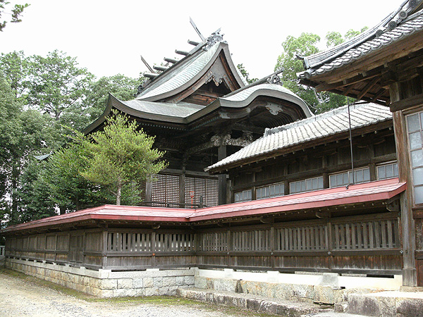 津山市観光　鶴山八幡宮（八子の八幡さま）