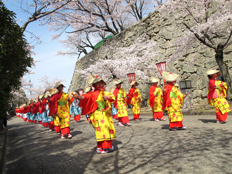 津山城（鶴山公園）津山さくらまつりオープニングセレモニー - 津山瓦版