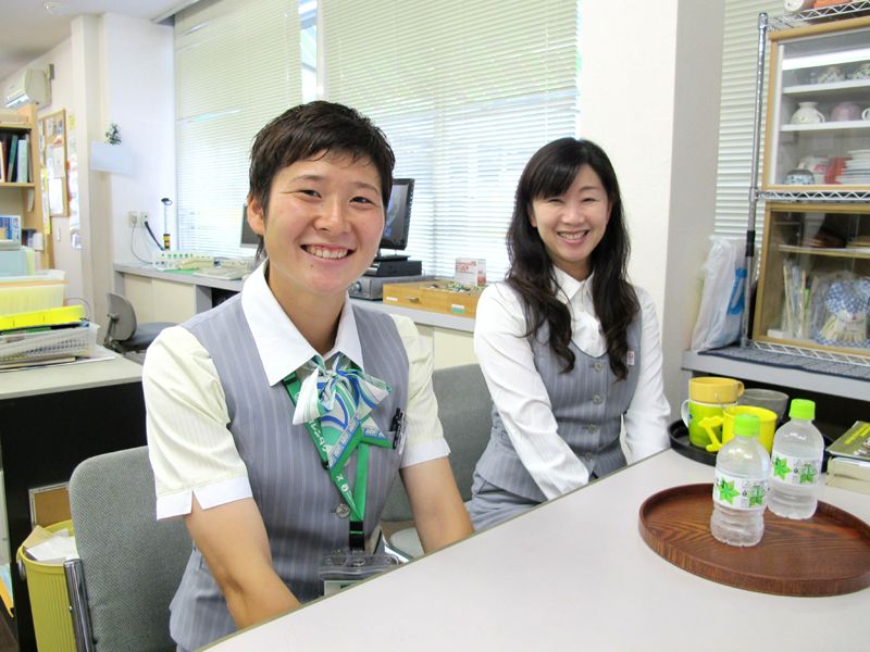 湯郷belleの加戸由佳さんの トヨタレンタリース岡山津山駅前店での仕事ぶり 津山瓦版