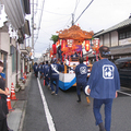 2011年10月のイナバ化粧品店と川崎八幡だんじり