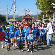 三宝荒神社の秋季大祭（下高倉西字大多羅）