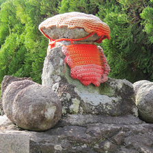 首切り地蔵　下高倉西字輿曽乢（よそだわ）