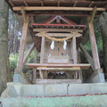 若宮神社と別所城（上高倉字城山）