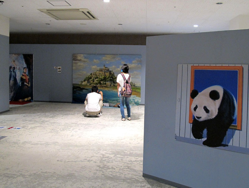 トリックアート行ってきました。 - 津山瓦版