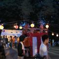 2014年　上山神社の夏祭りとスカイランタン（美作市上山）