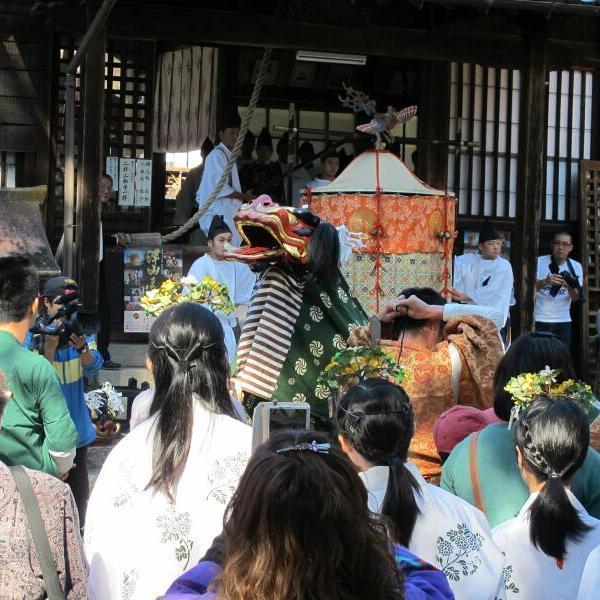 2015年　（二宮）高野神社の秋祭り
