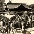 戦前の徳守大祭の甲冑行列を映した貴重な写真