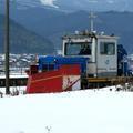 美作加茂駅で見かけた除雪列車 MC-4640