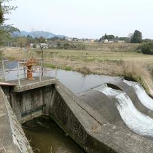 坂元井堰(津山市山方坂元地内)