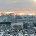 2018年1月14日津山の雪景色です。