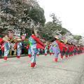 「津山さくらまつり」セレモニーが開催されました。