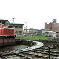 津山まなびの鉄道館と旧津山扇形機関車庫