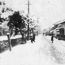 津山市の昭和初期の風景と在りし日の津山城