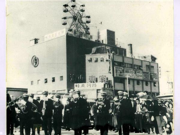 懐かしの津山駅前「明宝会館」1960年代