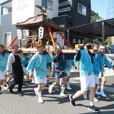 白加美神社の秋祭り2023