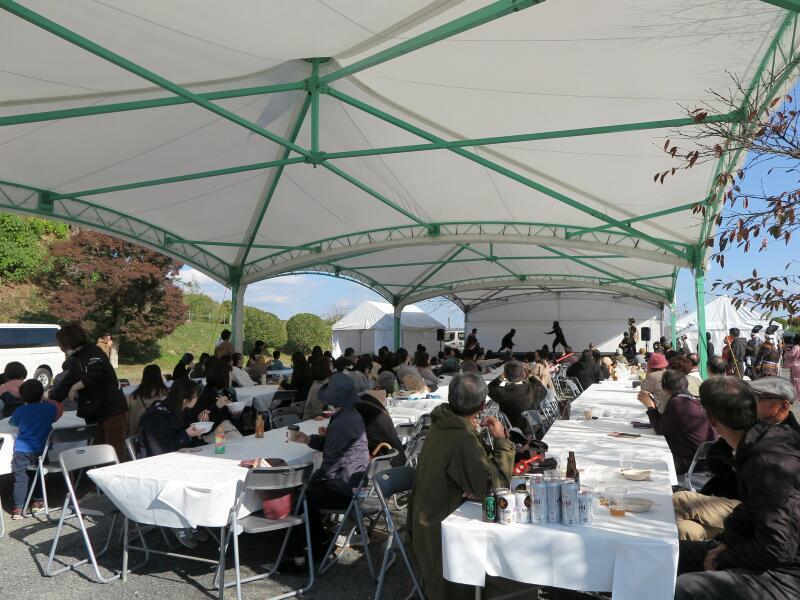 2023「津山城もみじまつり」が賑やかです。