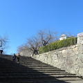 清々しい津山城（鶴山公園）で散歩