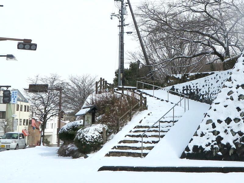 2025 津山市街地の雪景色 - 津山瓦版
