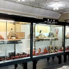 森本慶三記念館（歴史民俗館）の雛人形と貝合わせ等