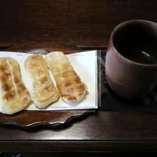 「津山まち博」自分で焼いて美味しくいただく初雪