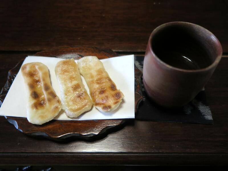 「津山まち博」自分で焼いて美味しくいただく初雪