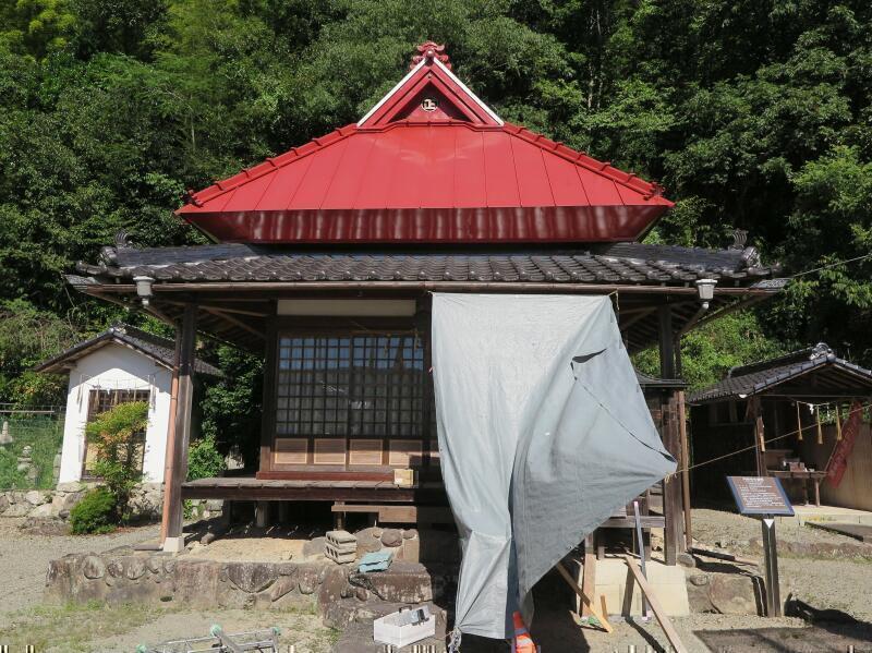 北山円応禅寺跡　観音堂（作用町）