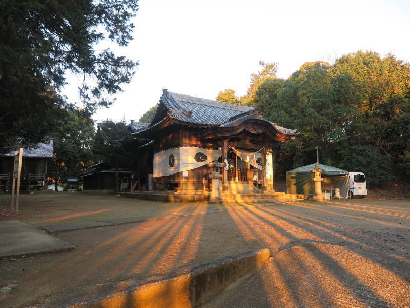 2026年 白加美神社で初詣