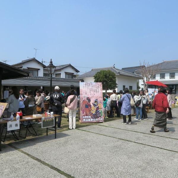 雛まつりマルシェ×作州城東朝市5周年