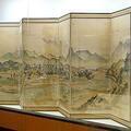 鍬形蕙斎が描いた「津山景観図屛風」