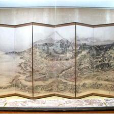 津山郷土博物館企画展「江戸一目図屏風」