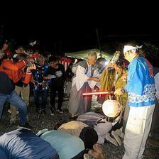 梶並神社の奇祭  当人祭（岡山県重要無形民俗文化財）