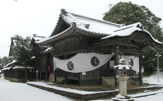 白加美神社へ初詣