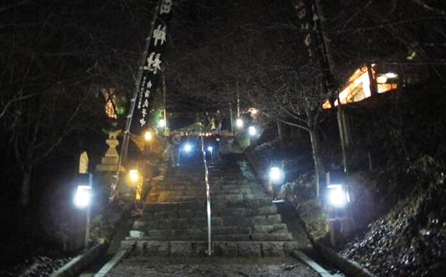 田神社の初詣風景