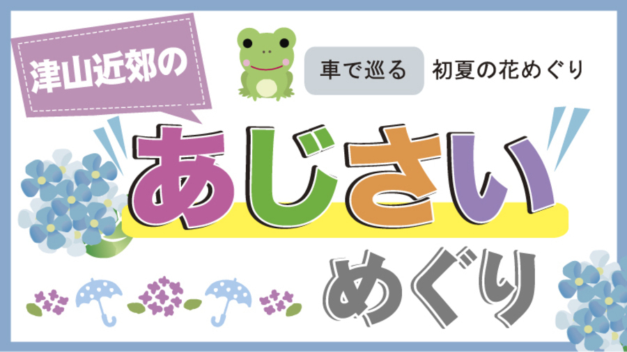 津山市近郊のあじさいめぐり2019